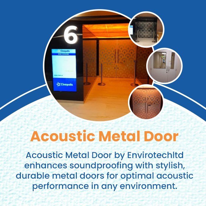 Unlocking Silence A Complete Guide to Acoustic Metal Doors